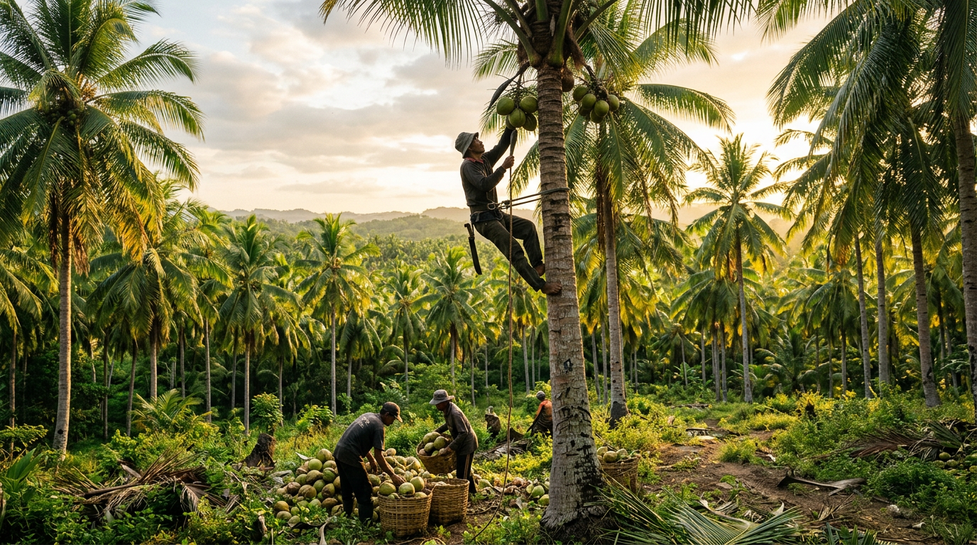 Sustainable Coconut Farming: How We Empower Local Communities